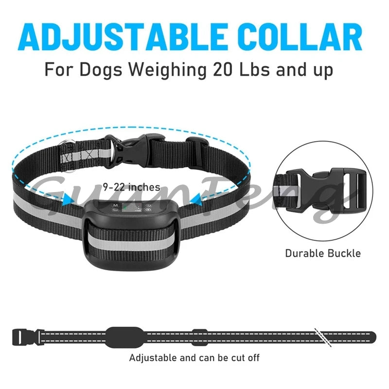 2 in 1 Smart Pet Dog Training System GPS Electronic Fence Remote Control Training Device Rechargeable Waterproof Collar